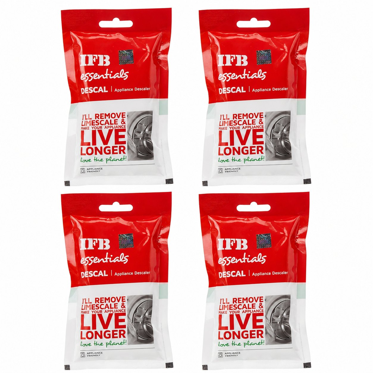 IFB Essentials Descal Appliance Descaler 400g (Pack of 4)