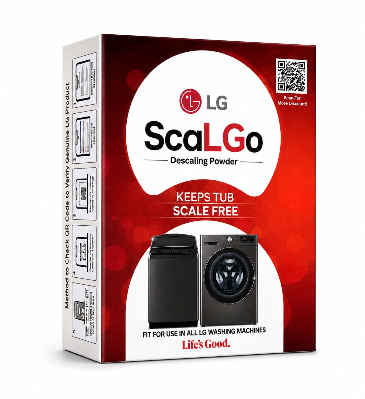 LG ScaLGo Tub Descaling Powder 300g (Pack of 3)