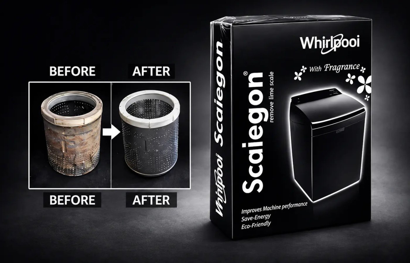 Whirlpool Scalegon Washing Machine Descaler 300g (Pack of 3)