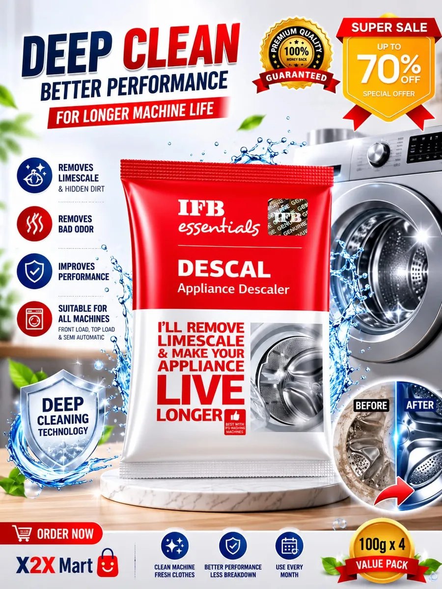 IFB Washing Machine Cleaner Powder (Descaling Powder)